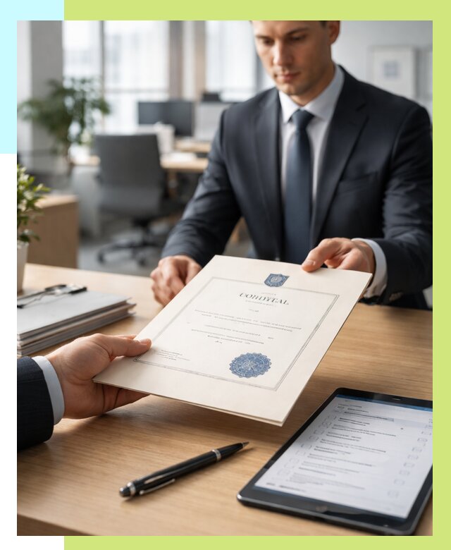 Сертификат ISO 30301 в Каспийске от 35634 р. | Алешин-Ксп - под ключ